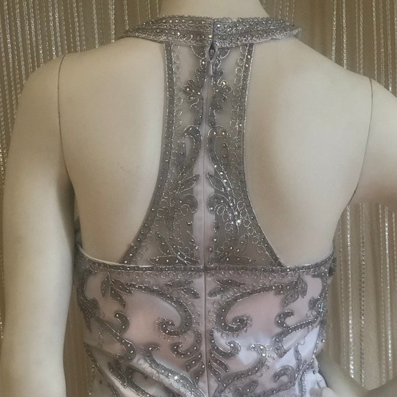 SHORT WHITE HALTER NECK RACERBACK DRESS - Picture 7 of 7